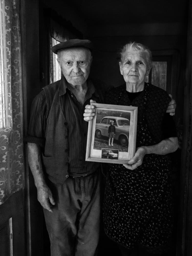 Elderly Couple's Cherished Memory by Zoran Toldi (EFIAP AZSF) — canvas wall art