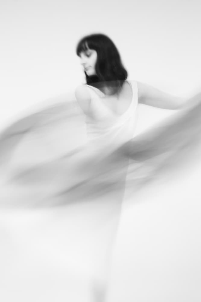 Graceful Motion Blur by Mel Brackstone — canvas wall art