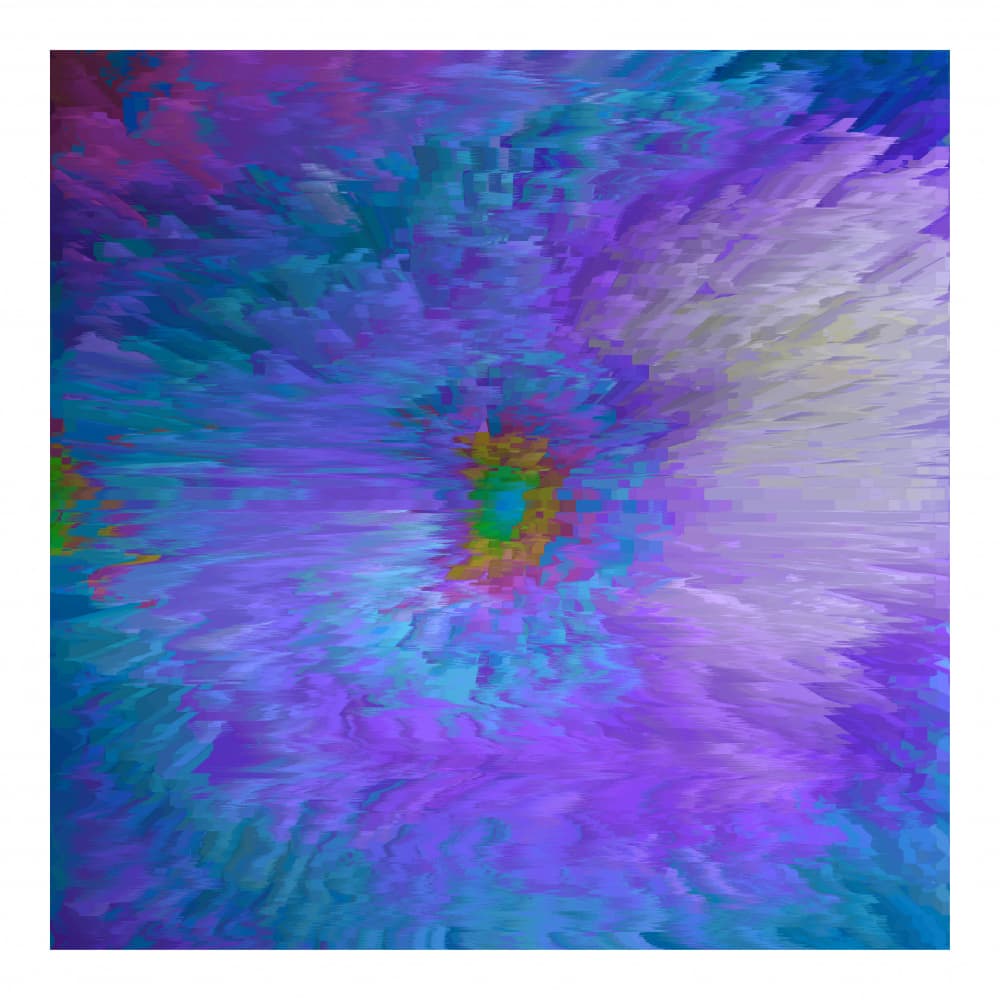 Vibrant Abstract Burst by PASLIER Morgan — canvas wall art