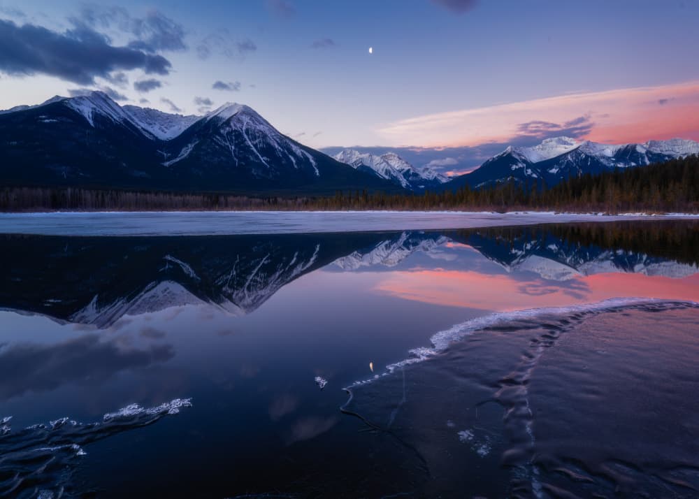Stillness in Morning Light by Hanping Xiao — canvas wall art