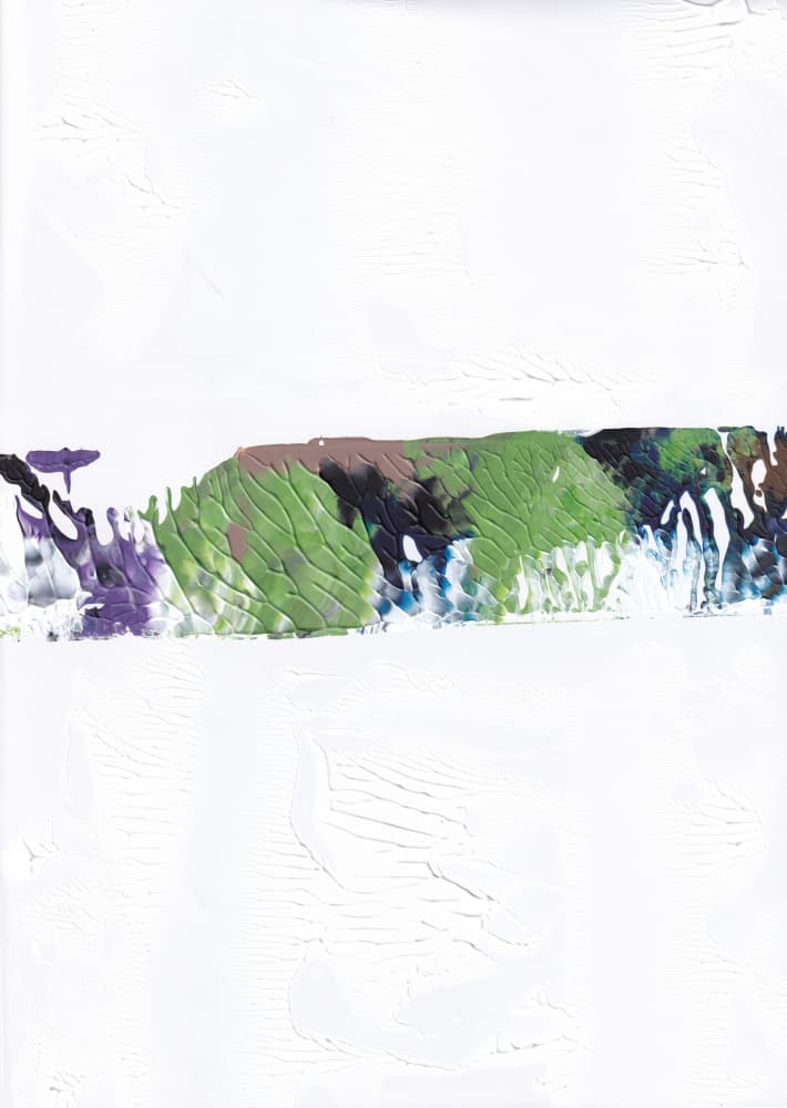 Serene Abstract Landscape by Maira Ribena — canvas wall art