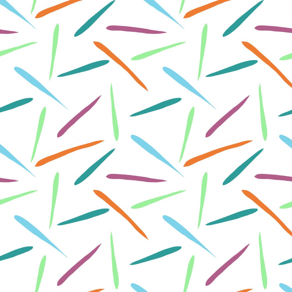 Colorful Abstract Strokes by Michele Channell — canvas wall art