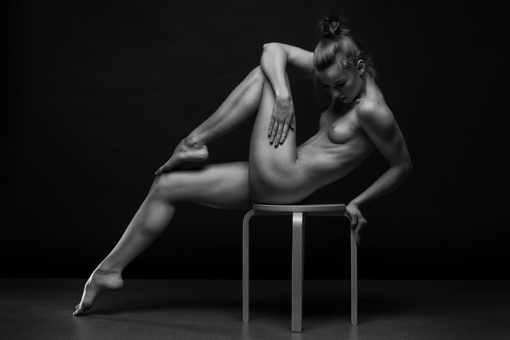Graceful Female Form by Anton Belovodchenko — canvas wall art