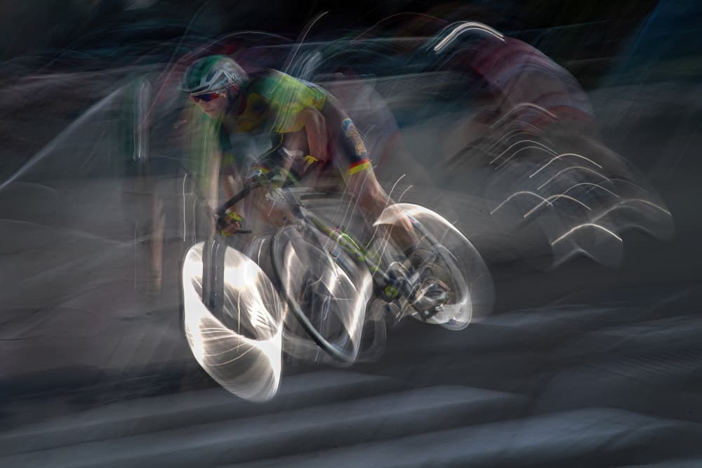Dynamic Cycling Speed by Milan Malovrh — canvas wall art