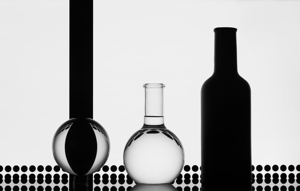 Minimalist Glass Silhouettes by Jacqueline Hammer — canvas wall art