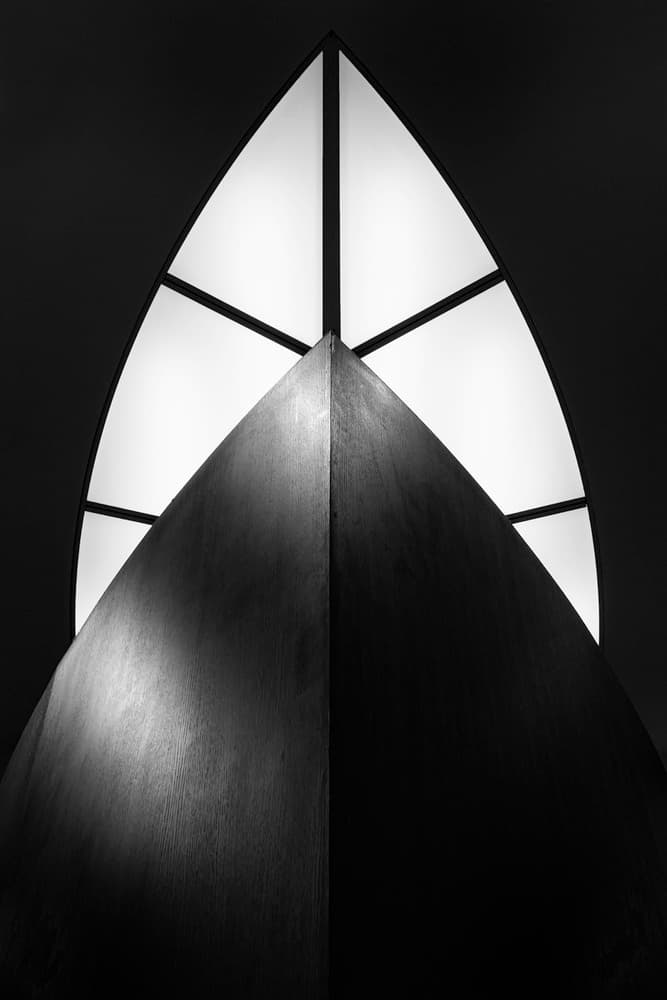 Modern Geometric Light by Christopher Budny — canvas wall art