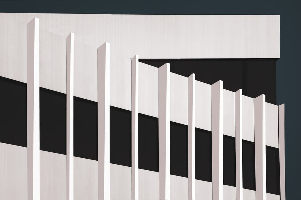 Modern Geometric Facade by Marc Huybrighs — canvas wall art