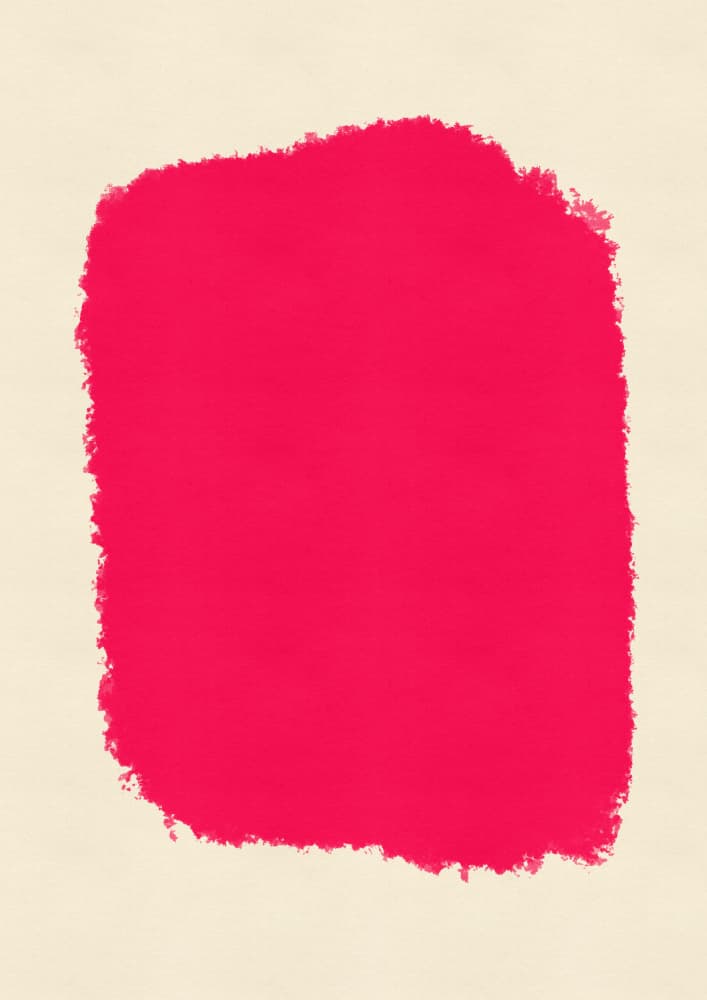 Abstract Red Color Block by Nicholas — canvas wall art