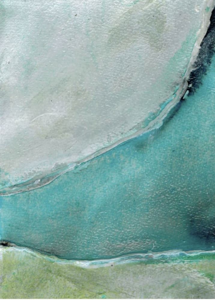 Tranquil Ocean Sands by Deb Chaney — canvas wall art