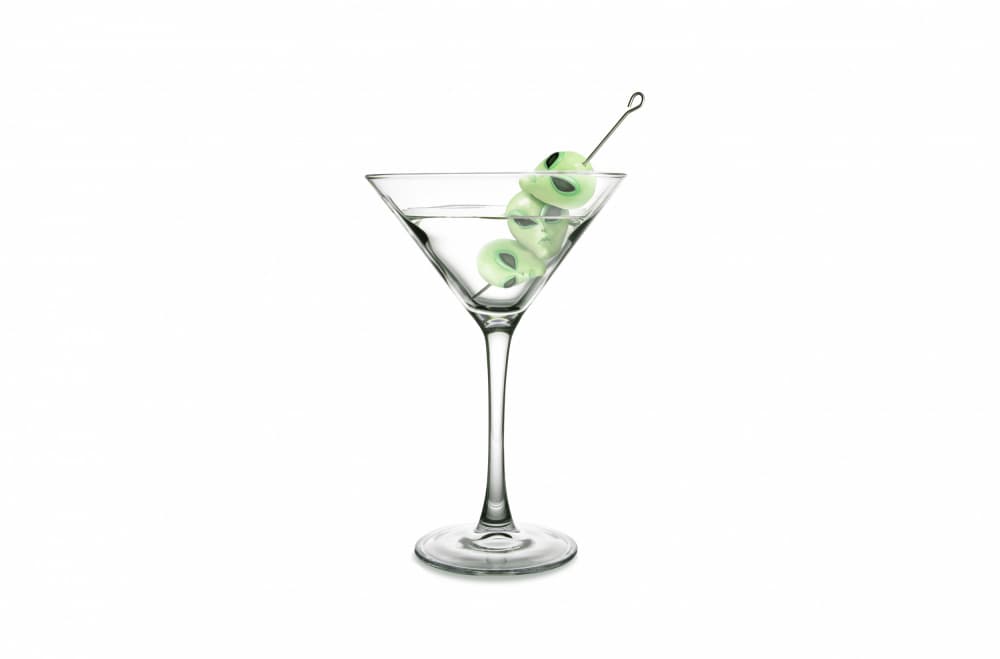 Spooky Eyes Martini by Artem Pozdniakov — canvas wall art
