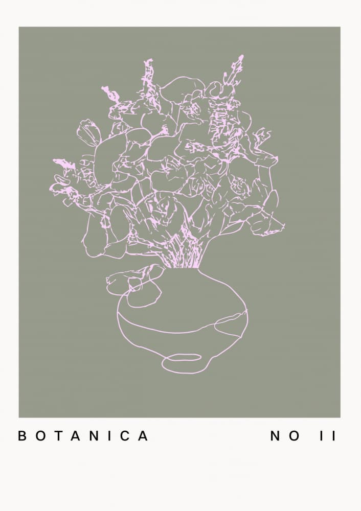 Botanicalineno42 by Treechild — canvas wall art
