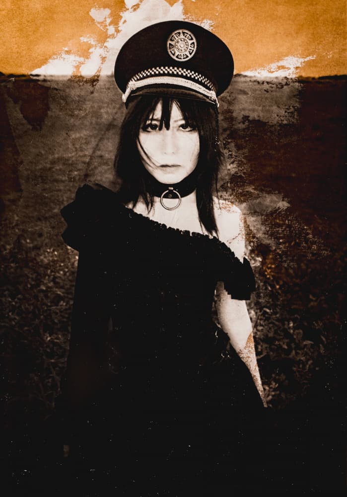 Gothic Military Portrait by Kurosaki Sangan — canvas wall art