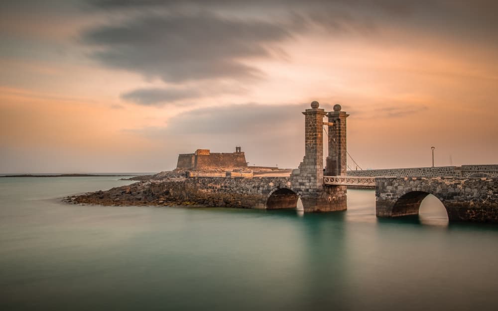 Historic Island Bridge by Joško Šimic — canvas wall art