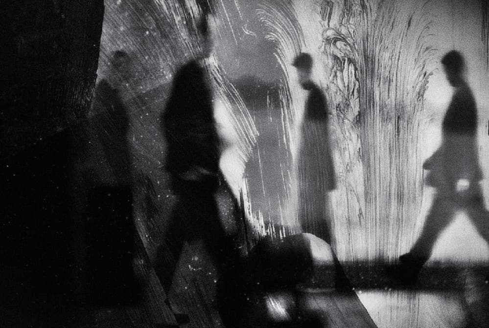 Mysterious Urban Figures by Dalibor Davidovic — canvas wall art