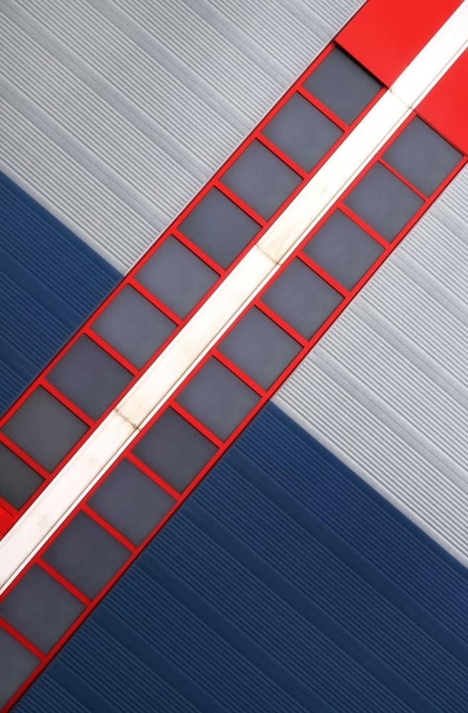 Diagonal Color Block by Hans-Wolfgang Hawerkamp — canvas wall art