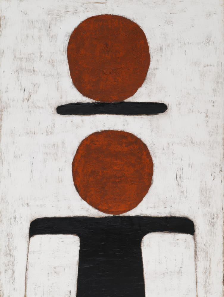 Earthy Geometric Balance by Imaginative — canvas wall art