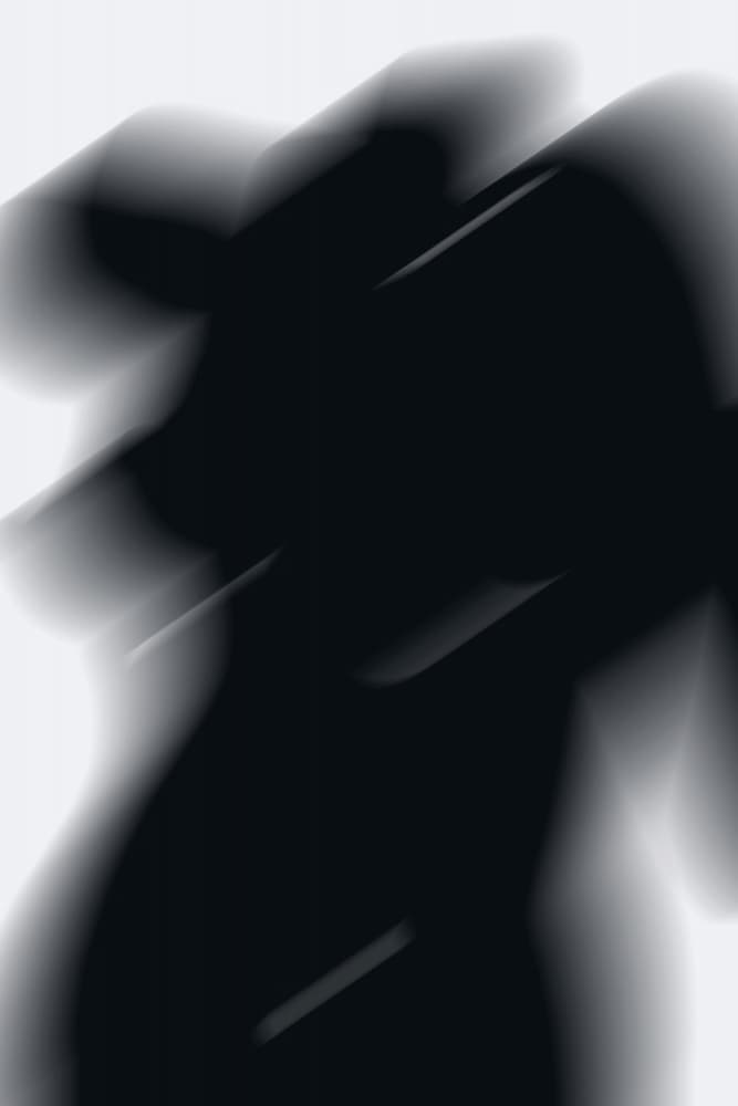 Dark Fluid Motion by Little Dean — canvas wall art