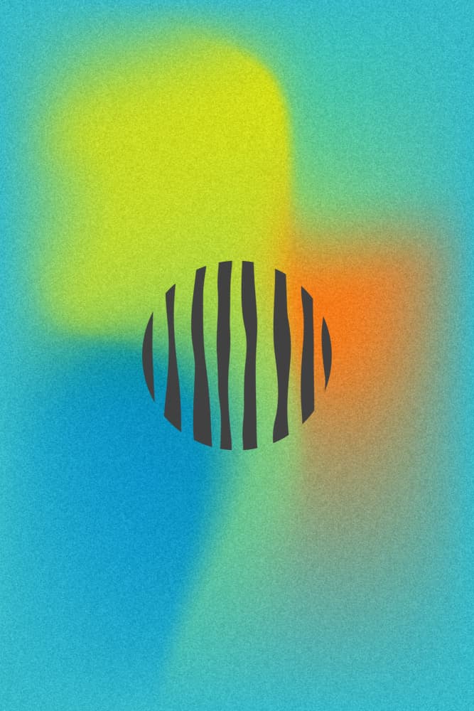 Colorful Echoes by THE MIUUS STUDIO — canvas wall art