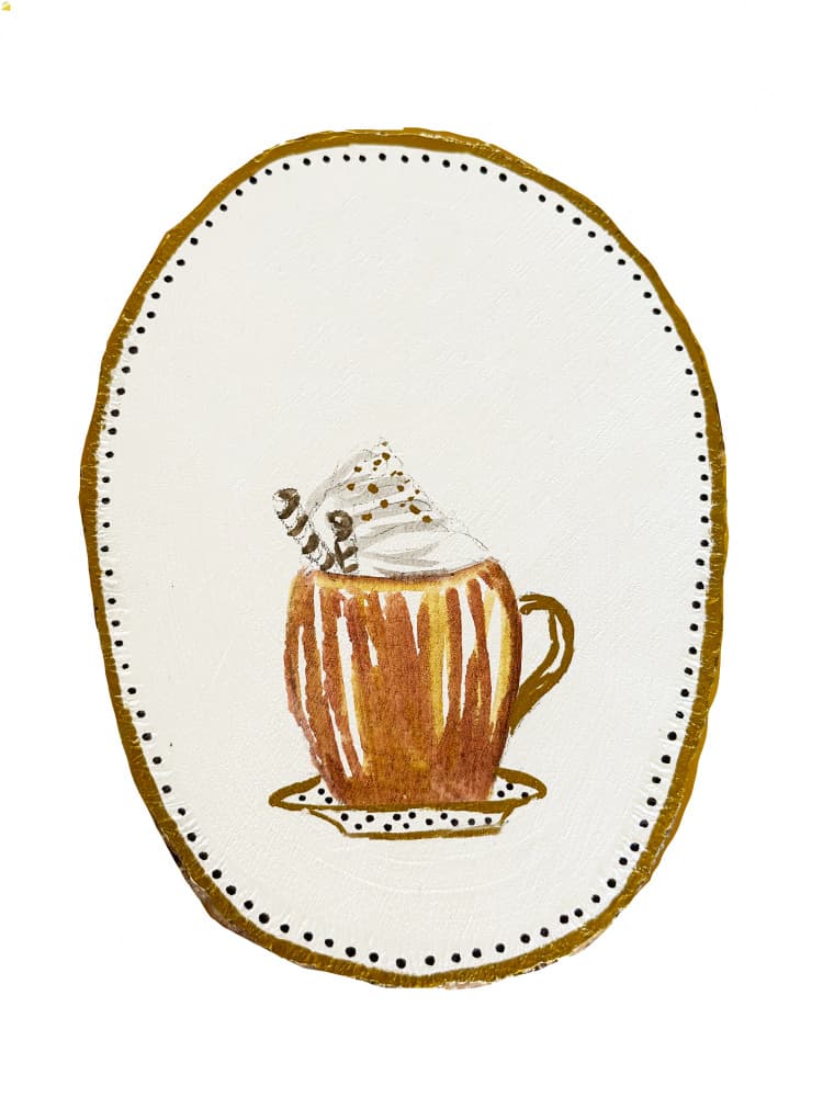 Cozy Hot Cocoa Mug by Breanna Megan Studio — canvas wall art