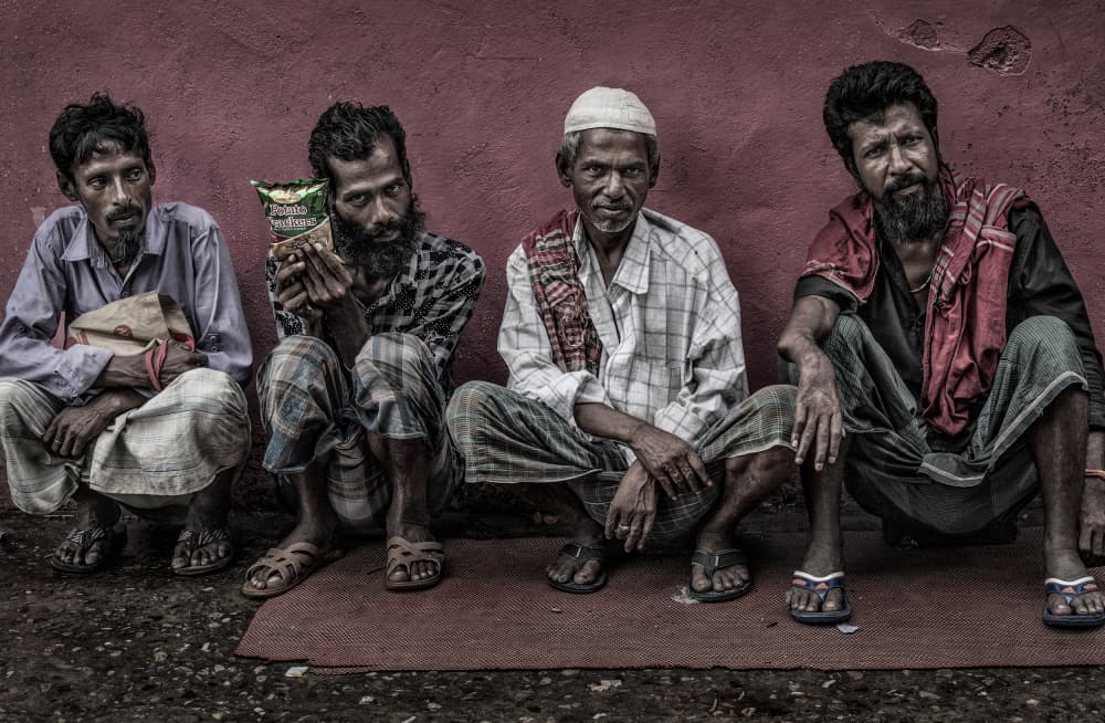 Faces of the Street by Joxe Inazio Kuesta Garmendia — canvas wall art