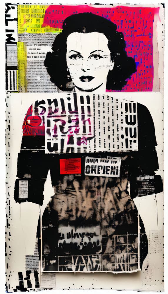 Modern Pop Portrait by Cicero Spin — canvas wall art