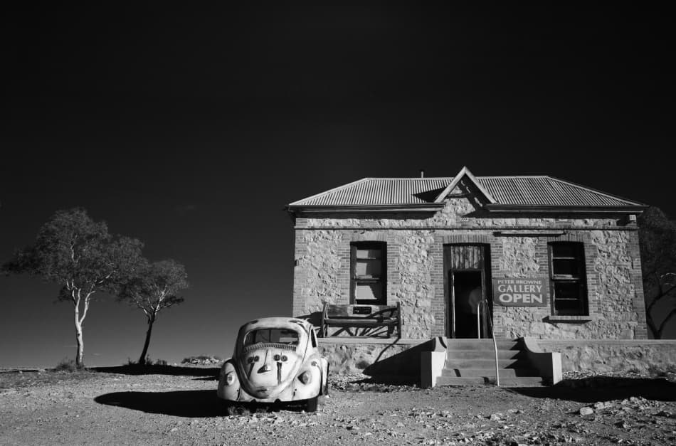 Vintage Desert Gallery by Mel Brackstone — canvas wall art