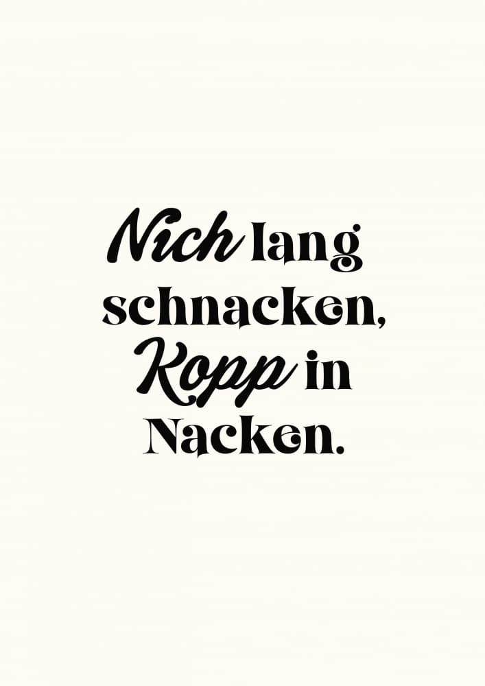 Nichlangschnacken by Treechild — canvas wall art