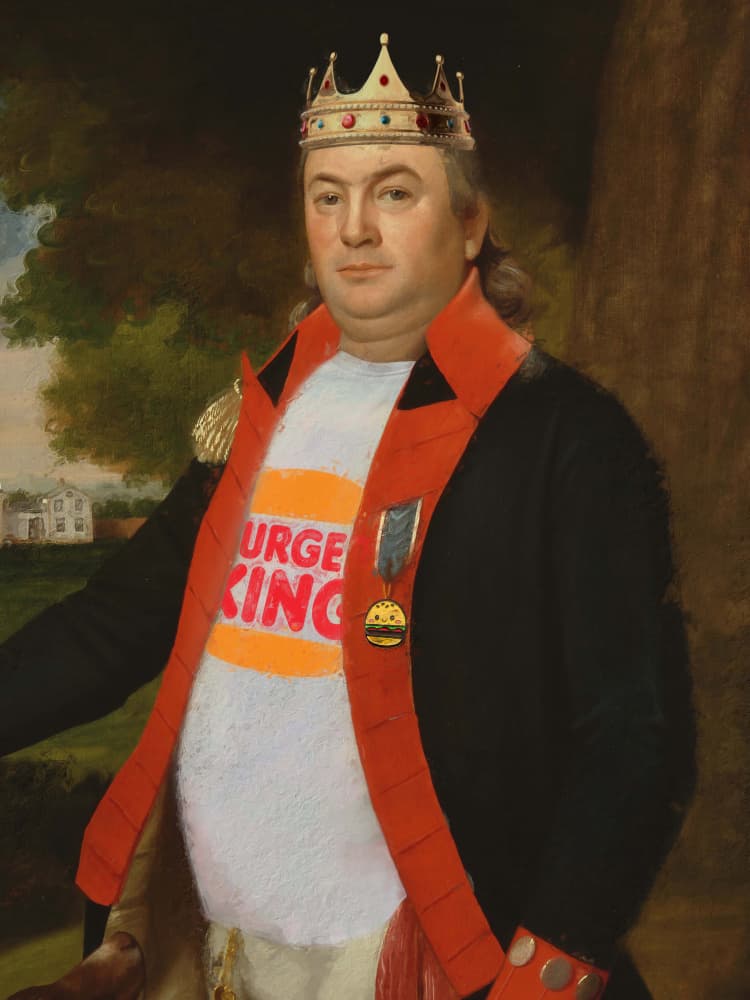 Fast Food King by Dikhotomy — canvas wall art