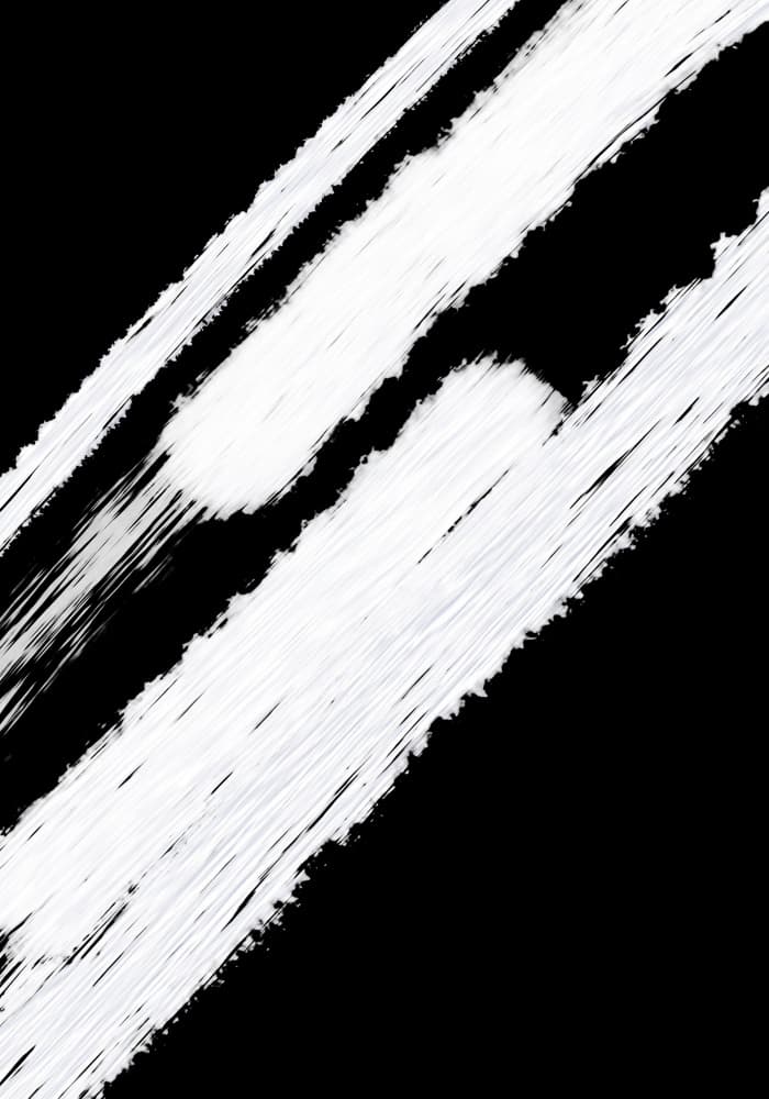 Dynamic White Strokes by Yuli Saputra — canvas wall art