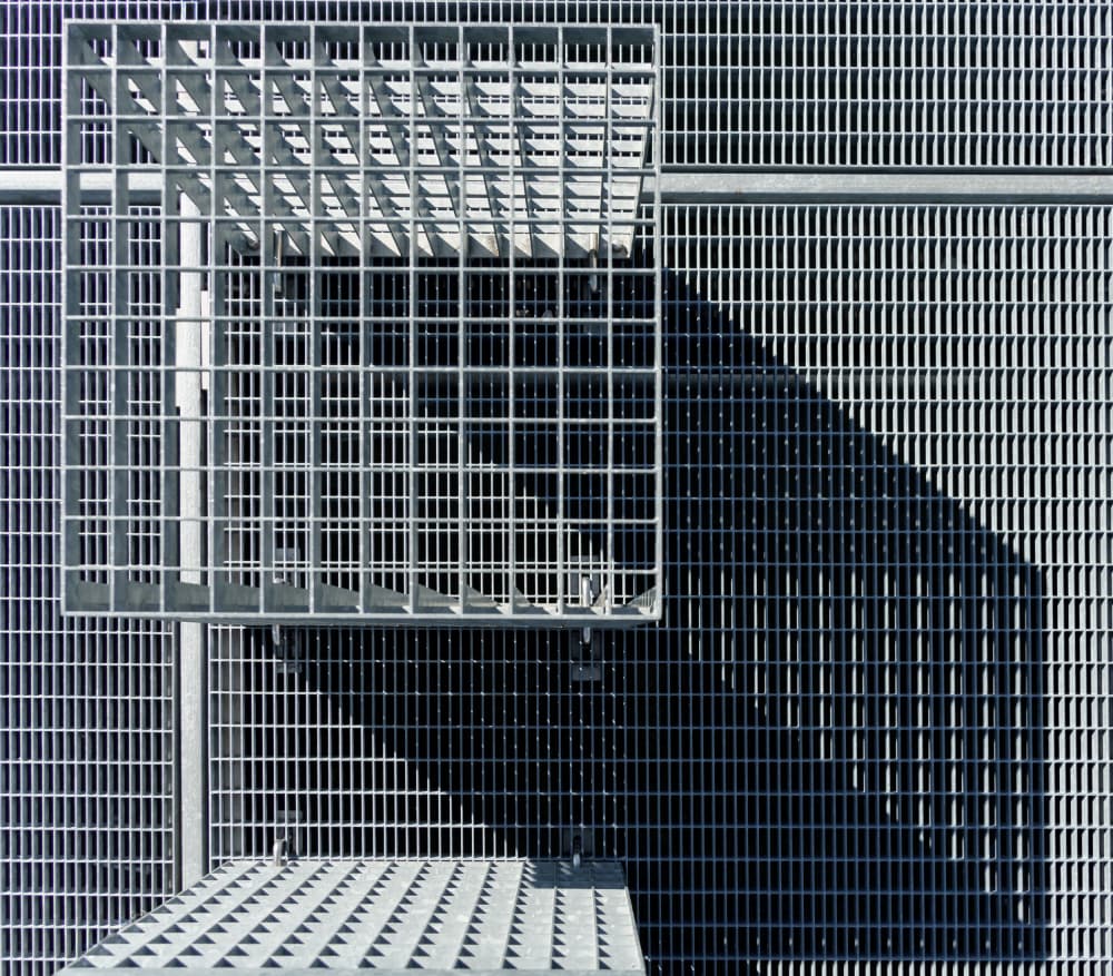 Grids and Shadows by Stephan Rückert — canvas wall art
