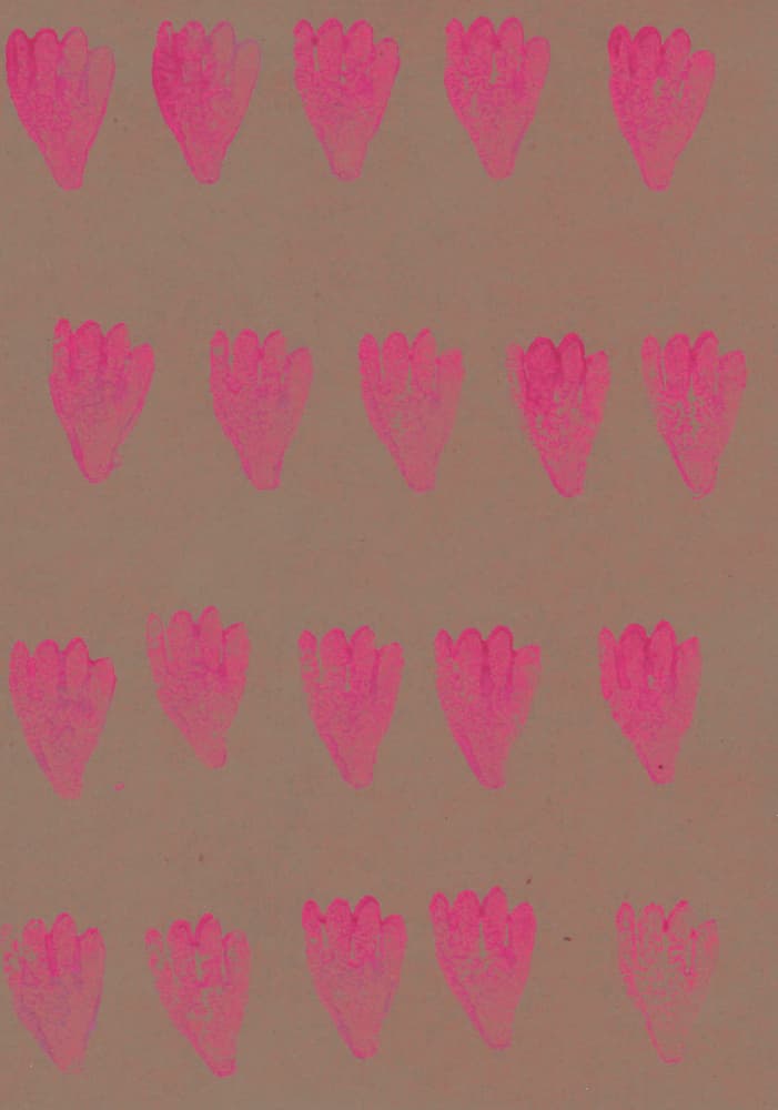 Whimsical Pink Pattern by Santhosh ch — canvas wall art