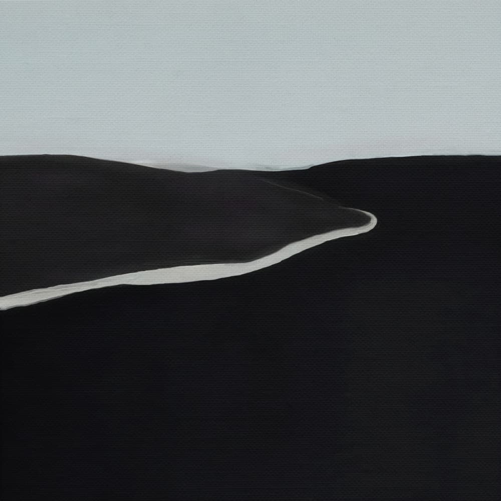 Minimalist Coastline by The Printable Studio — canvas wall art