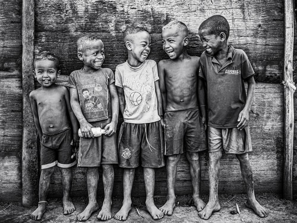 Five Happy Boys by Marco Tagliarino — canvas wall art