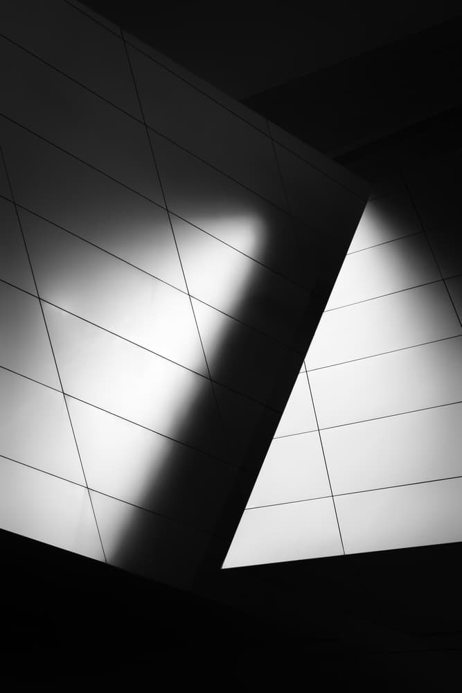 Modern Architectural Contrast by Peter Pfeiffer — canvas wall art