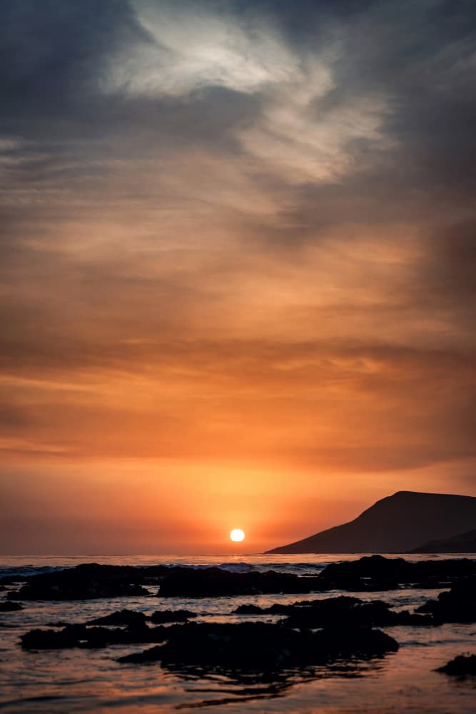 Vibrant Ocean Dusk by Tim Mossholder — canvas wall art
