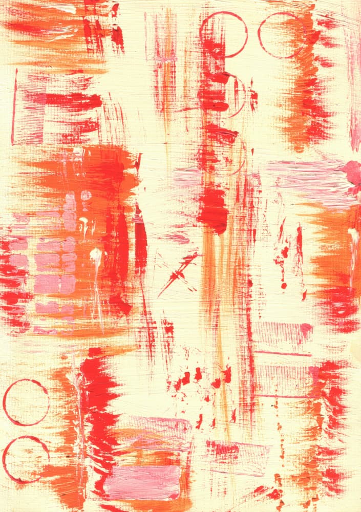 Vibrant Abstract Brushstrokes by Kulik — canvas wall art