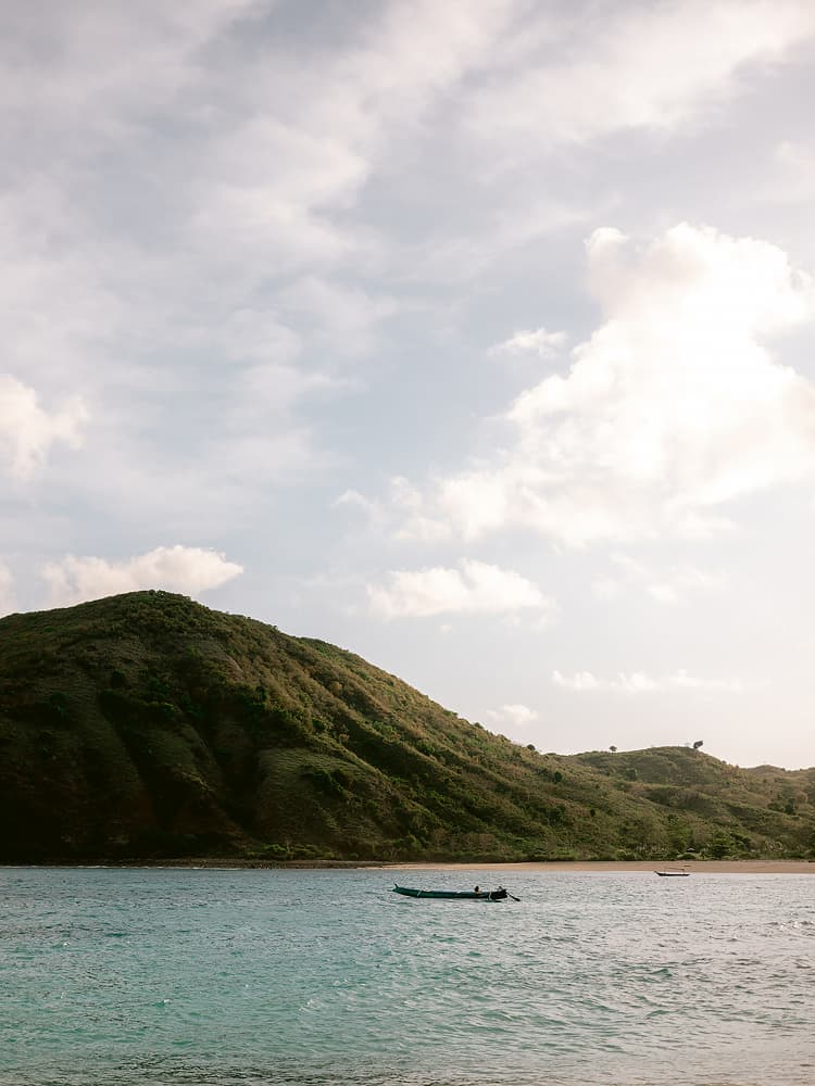 Mawun beach Lombok Indonesia by Raisa Zwart — canvas wall art
