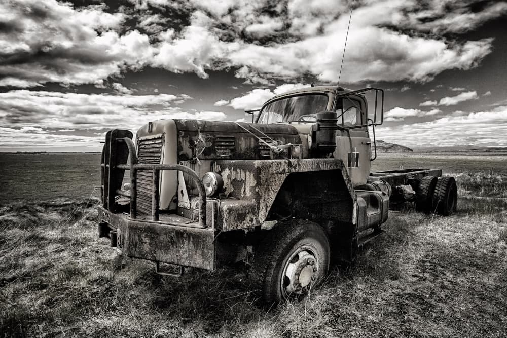 Forgotten Rural Truck by Þorsteinn H. Ingibergsson — canvas wall art