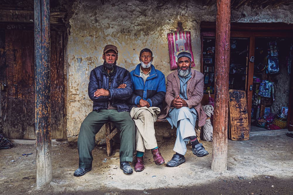 Three Bearded Men by Marco Tagliarino — canvas wall art