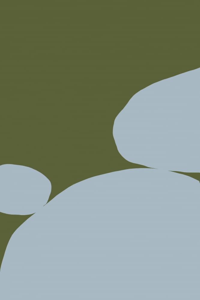 Abstract Balanced Shapes by Treechild — canvas wall art