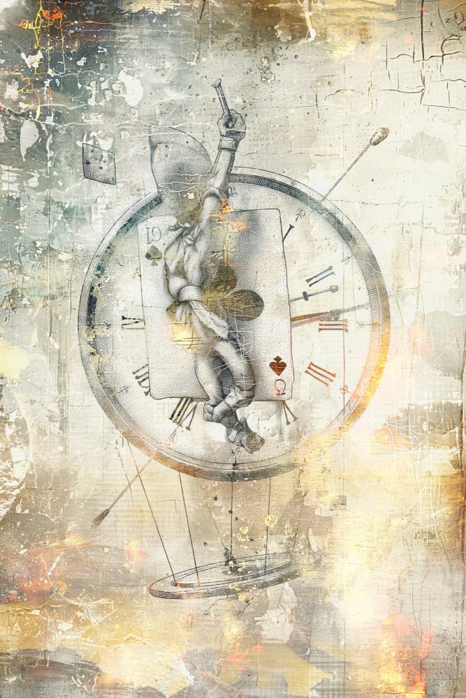 Cupid's Clockwork Mystery by Rafal Kulik — canvas wall art