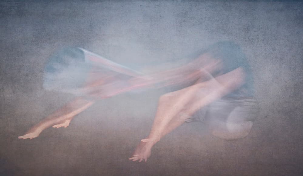 Graceful Blurred Figure by Nuno Borges — canvas wall art
