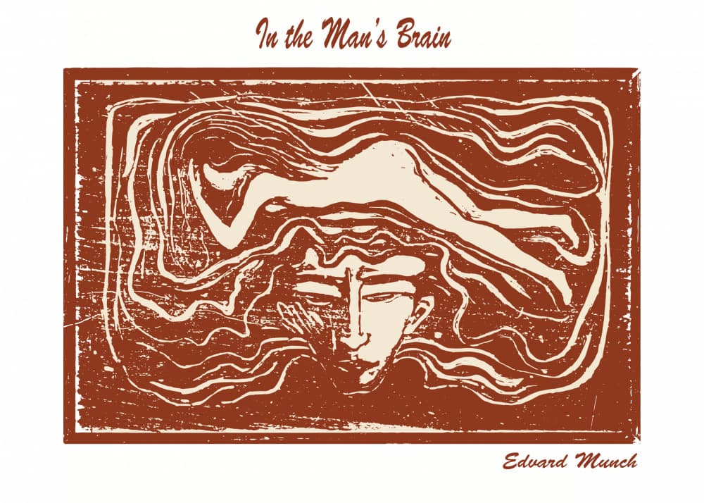 Man's Inner World Nude by Doa Project — canvas wall art