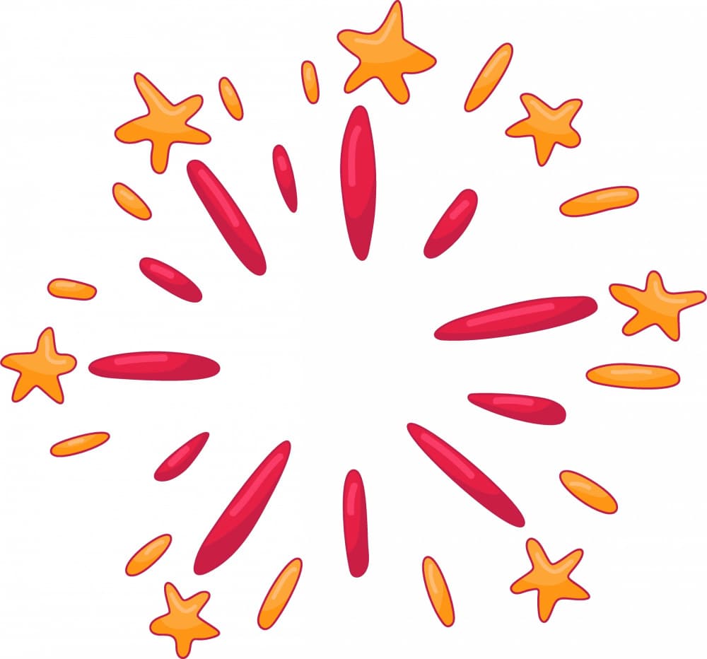 Vibrant Star Burst Explosion by Marika Barsrsind β canvas wall art