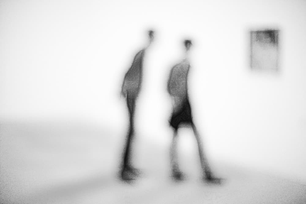 Ghostly Gallery Figures by Roswitha Schleicher-Schwarz — canvas wall art