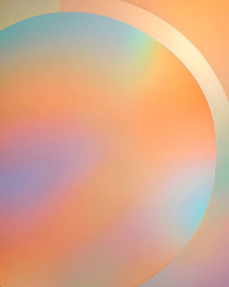 Soft Gradient Curves by Uma Gokhale — canvas wall art