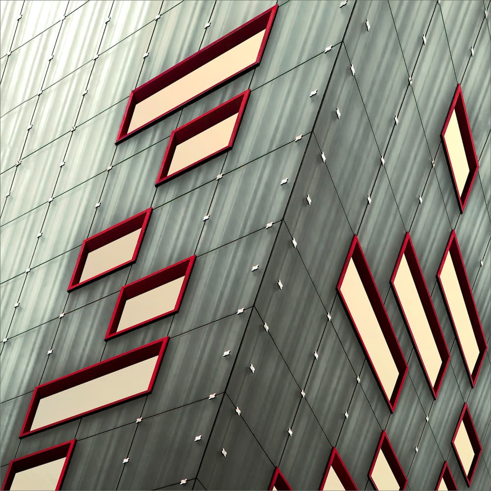 Sleek Modern Architecture by Gilbert Claes — canvas wall art