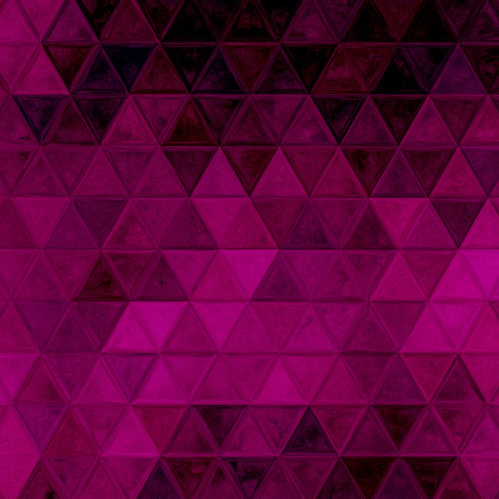 Abstract Magenta Triangles by Justyna Jaszke — canvas wall art