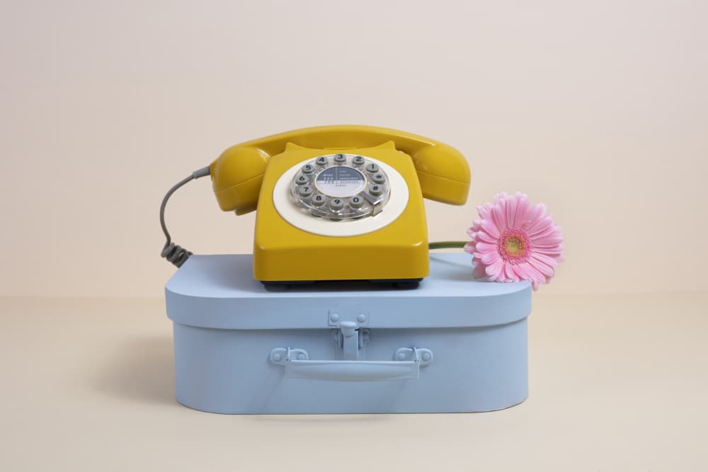 Pastel Vintage Calling by Julia Ramiro — canvas wall art