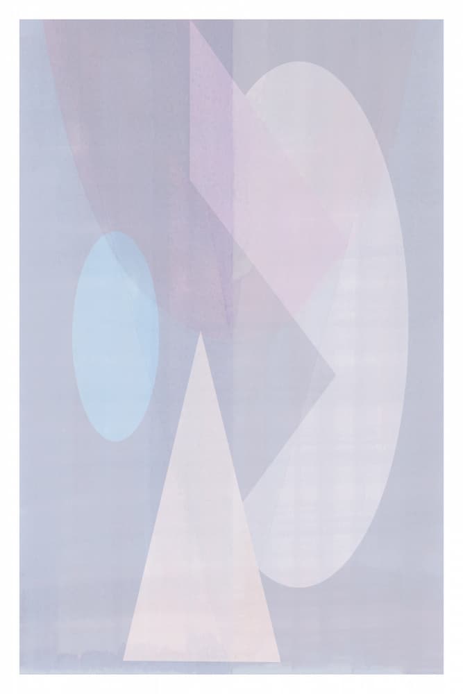 Soft Abstract Geometry by cartissi — canvas wall art